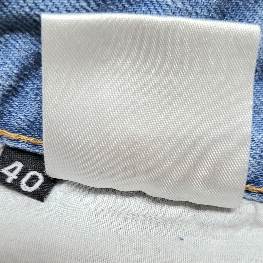 Mens Gucci Blue Denim Shorts Size 37-38 EUC - Picture 11 of 14